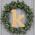 Lower Case K Wood Cutout for Crafts, Unfinished Baltic Birch Craft Shape