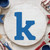 Lower Case K Reusable Mylar Stencil, 10 mil Plastic Paint Stencil for Crafts and Decor