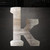 Lower Case K Steel Cutout Shape, Raw Metal Wall Art and Craft Supply