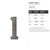Lower Case L Steel Cutout Shape, Raw Metal Wall Art and Craft Supply