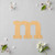Lower Case M Wood Cutout for Crafts, Unfinished Baltic Birch Craft Shape