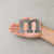 Lower Case M Steel Cutout Shape, Raw Metal Wall Art and Craft Supply