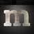Lower Case M Steel Cutout Shape, Raw Metal Wall Art and Craft Supply