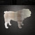 Bulldog 2 Steel Cutout Shape, Raw Metal Wall Art and Craft Supply