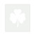 Four Leaf Clover Reusable Mylar Stencil, 10 mil Plastic Paint Stencil for Crafts and Decor