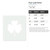 Four Leaf Clover Reusable Mylar Stencil, 10 mil Plastic Paint Stencil for Crafts and Decor