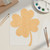 Four Leaf Clover 2 Wood Cutout for Crafts, Unfinished Baltic Birch Craft Shape