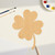 Four Leaf Clover 2 Wood Cutout for Crafts, Unfinished Baltic Birch Craft Shape