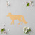Fox 3 Wood Cutout for Crafts, Unfinished Baltic Birch Craft Shape
