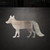 Fox 3 Steel Cutout Shape, Raw Metal Wall Art and Craft Supply