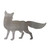 Fox 4 Steel Cutout Shape, Raw Metal Wall Art and Craft Supply