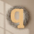 Lower Case Q Wood Cutout for Crafts, Unfinished Baltic Birch Craft Shape