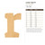 Lower Case R Wood Cutout for Crafts, Unfinished Baltic Birch Craft Shape