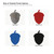 Acorn 3 Steel Cutout Shape, Raw Metal Wall Art and Craft Supply