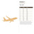 Airplane 1 Wood Cutout for Crafts, Unfinished Baltic Birch Craft Shape