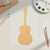 Acoustic Guitar Wood Cutout for Crafts, Unfinished Baltic Birch Craft Shape