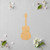Acoustic Guitar Wood Cutout for Crafts, Unfinished Baltic Birch Craft Shape