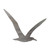 Albatross 2 Steel Cutout Shape, Raw Metal Wall Art and Craft Supply