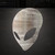 Alien 1 Steel Cutout Shape, Raw Metal Wall Art and Craft Supply