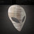 Alien 2 Steel Cutout Shape, Raw Metal Wall Art and Craft Supply