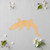 Alligator Wood Cutout for Crafts, Unfinished Baltic Birch Craft Shape