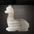 Alpaca 3 Steel Cutout Shape, Raw Metal Wall Art and Craft Supply