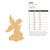 Angel Wood Cutout for Crafts, Unfinished Baltic Birch Craft Shape