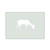 Antelope 1 Reusable Mylar Stencil, 10 mil Plastic Paint Stencil for Crafts and Decor