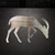 Antelope 1 Steel Cutout Shape, Raw Metal Wall Art and Craft Supply