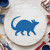 Armadillo Reusable Mylar Stencil, 10 mil Plastic Paint Stencil for Crafts and Decor