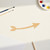 Arrow 4 Wood Cutout for Crafts, Unfinished Baltic Birch Craft Shape
