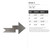 Arrow 3 Steel Cutout Shape, Raw Metal Wall Art and Craft Supply