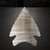 Arrowhead 2 Steel Cutout Shape, Raw Metal Wall Art and Craft Supply