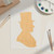 Abraham Lincoln 1 Wood Cutout for Crafts, Unfinished Baltic Birch Craft Shape