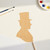 Abraham Lincoln 1 Wood Cutout for Crafts, Unfinished Baltic Birch Craft Shape