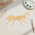 Ant Wood Cutout for Crafts, Unfinished Baltic Birch Craft Shape