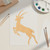 Antelope 2 Wood Cutout for Crafts, Unfinished Baltic Birch Craft Shape