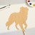 Australian Shepherd 1 Wood Cutout for Crafts, Unfinished Baltic Birch Craft Shape