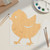 Baby Chick 1 Wood Cutout for Crafts, Unfinished Baltic Birch Craft Shape