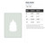 Baby Bottle Reusable Mylar Stencil, 10 mil Plastic Paint Stencil for Crafts and Decor