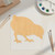 Baby Chick 3 Wood Cutout for Crafts, Unfinished Baltic Birch Craft Shape