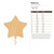 Balloons Wood Cutout for Crafts, Unfinished Baltic Birch Craft Shape