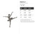 Ballerina 1 Steel Cutout Shape, Raw Metal Wall Art and Craft Supply