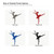 Ballerina 3 Steel Cutout Shape, Raw Metal Wall Art and Craft Supply