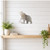 Bear 4 Steel Cutout Shape, Raw Metal Wall Art and Craft Supply