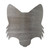 Fox Head 2 Steel Cutout Shape, Raw Metal Wall Art and Craft Supply