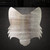 Fox Head 2 Steel Cutout Shape, Raw Metal Wall Art and Craft Supply