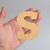 Lower Case S Wood Cutout for Crafts, Unfinished Baltic Birch Craft Shape