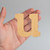 Lower Case U Wood Cutout for Crafts, Unfinished Baltic Birch Craft Shape