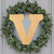 Lower Case V Wood Cutout for Crafts, Unfinished Baltic Birch Craft Shape